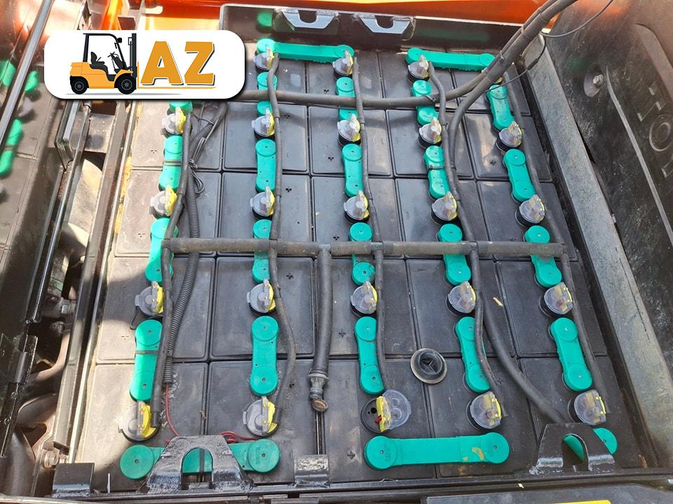 Xe nâng điện ngồi lái 1.5 tấn Toyota 8FBL15