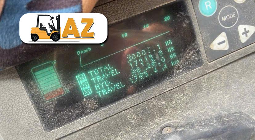 Xe nâng điện ngồi lái 2.5 tấn Nichiyu FB25PN-70, 4m