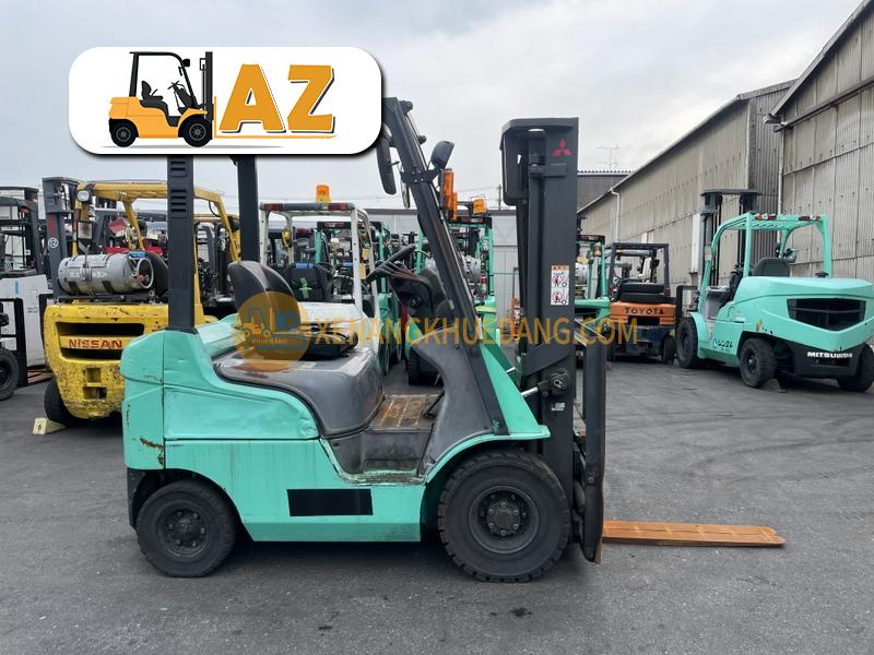 Bánh xe và khung xe nâng Mitsubishi FG15T