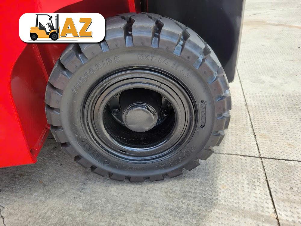 Xe nâng điện ngồi lái 2.5 tấn Nichiyu FB25PN-80, 3m, 2020