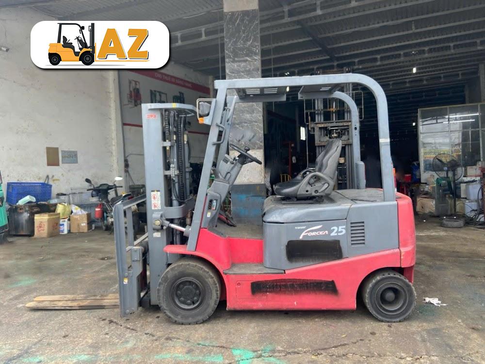 Xe nâng điện ngồi lái 2.5 tấn Nichiyu FB25PN-70, 4m