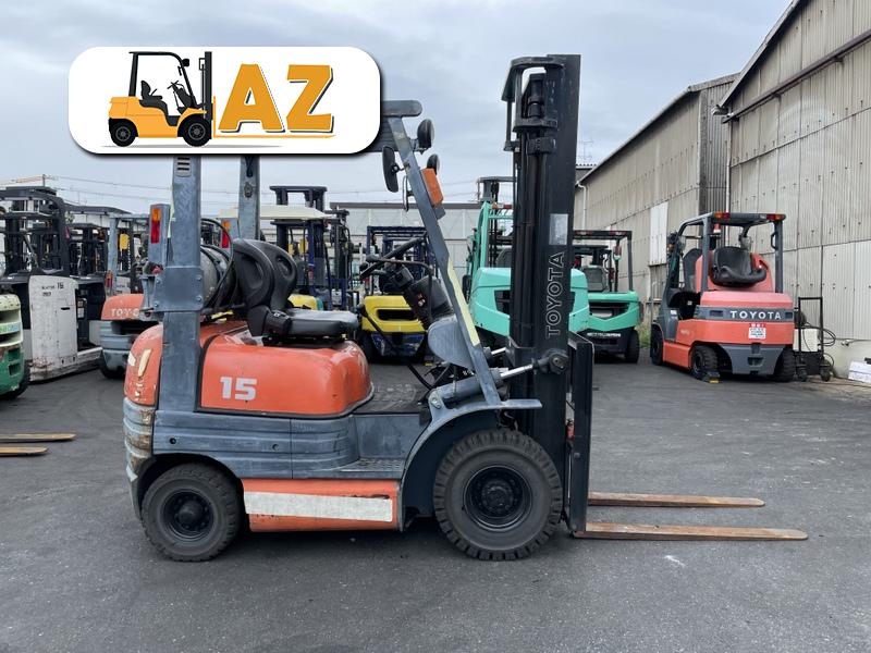 Xe nâng xăng gas 1.5 tấn Toyota 6FG15 - Tổng quan chi tiết