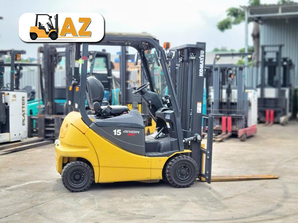 Xe nâng điện ngồi lái 1.5 tấn Komatsu FB15-12