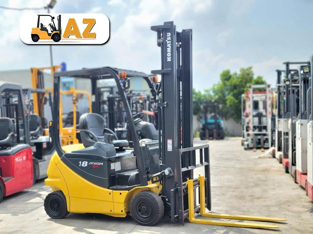Xe nâng điện ngồi lái 1.8 tấn Komatsu FB18-12, 4m