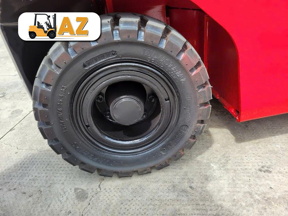 Xe nâng điện ngồi lái 2.5 tấn Nichiyu FB25PN-80, 3m, 2020