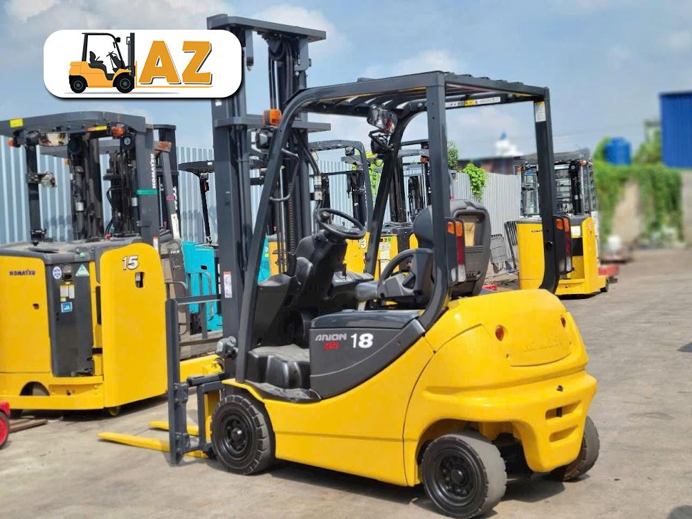 Xe nâng điện ngồi lái 1.8 tấn Komatsu FB18-12, 4m