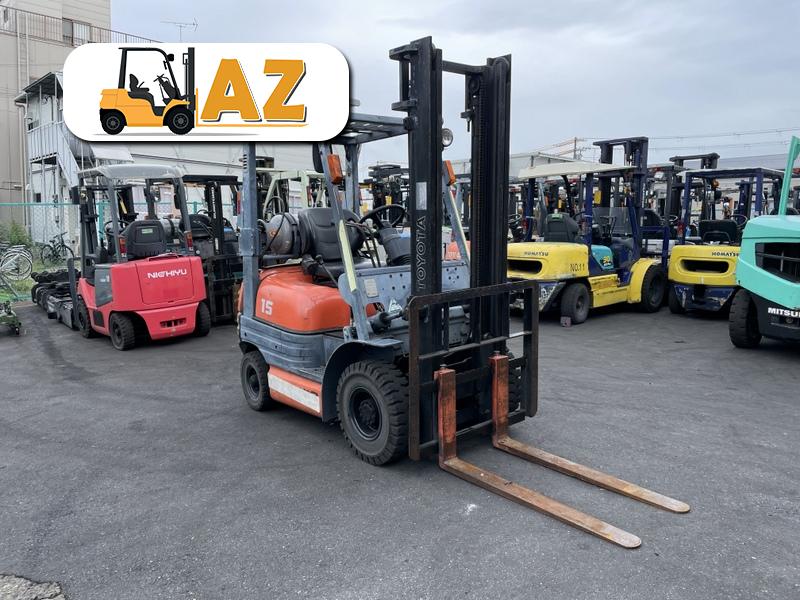 Xe nâng xăng gas 1.5 tấn Toyota 6FG15 - Tổng thể