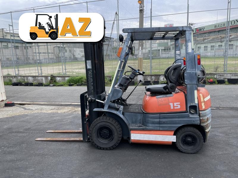 Xe nâng xăng gas 1.5 tấn Toyota 6FG15 - Góc nhìn khác