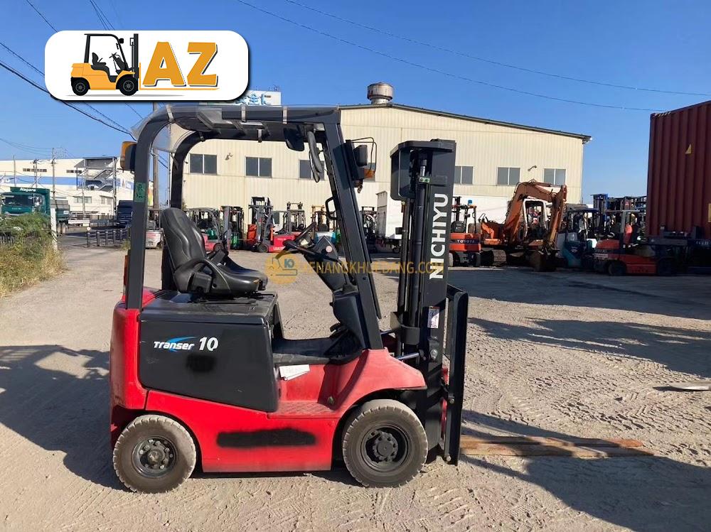 Xe nâng điện ngồi lái 1 tấn Nichiyu FB10PN-77-300