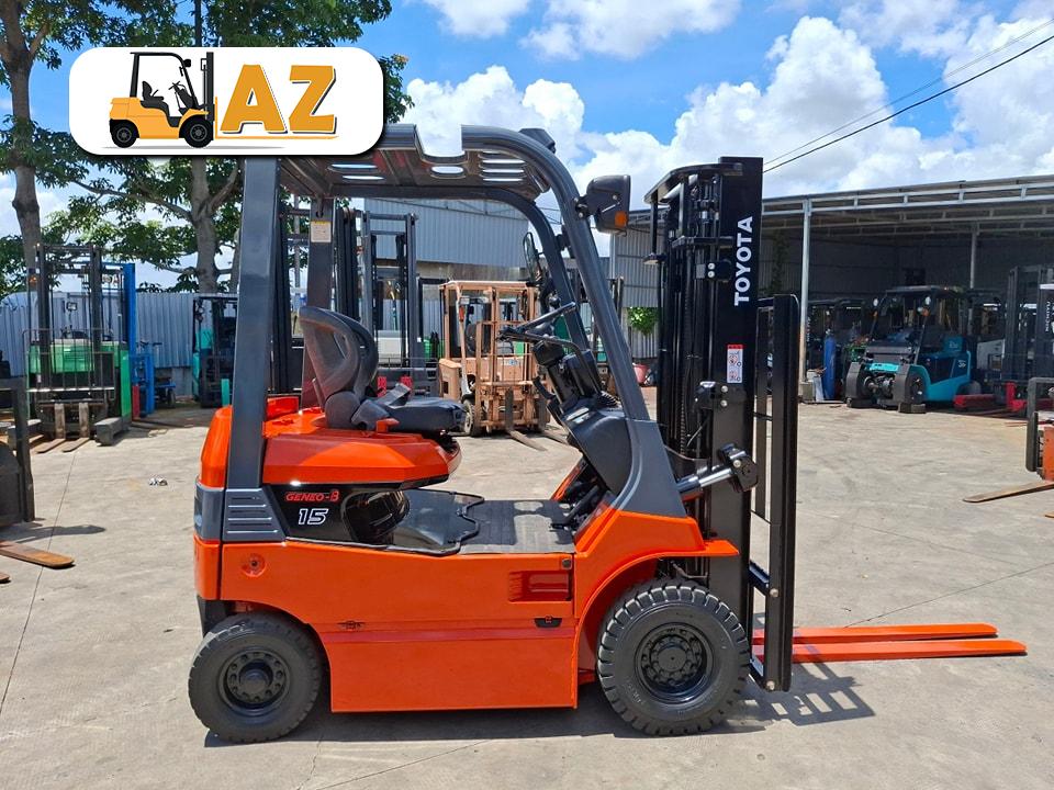 Xe nâng điện ngồi lái 1.5 tấn Toyota 8FBL15