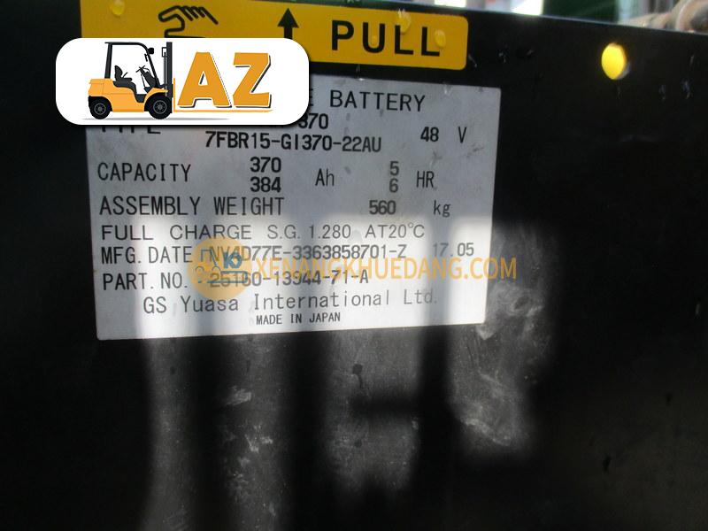 Xe nâng điện đứng lái Toyota 7FBR15 1.5 tấn - Tổng quan