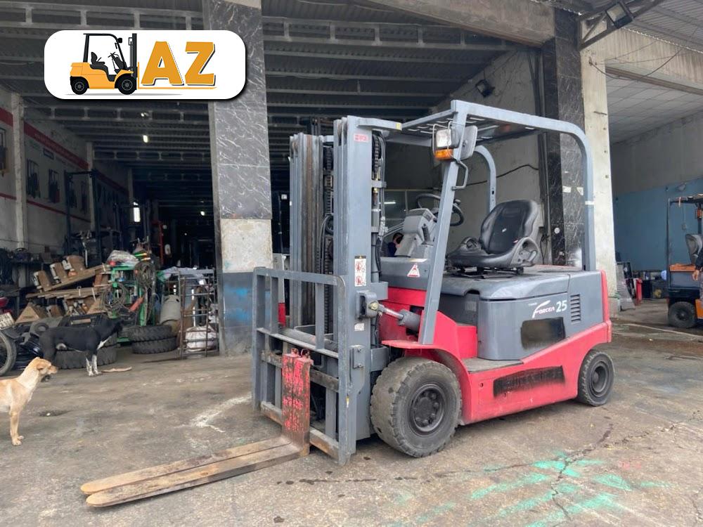 Xe nâng điện ngồi lái 2.5 tấn Nichiyu FB25PN-70, 4m