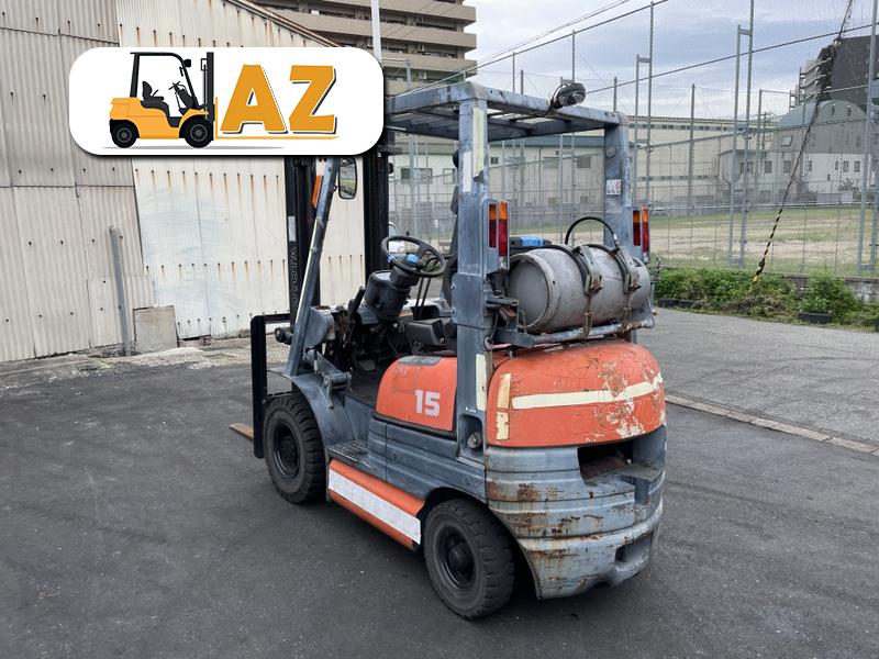 Xe nâng xăng gas 1.5 tấn Toyota 6FG15 - Bánh xe