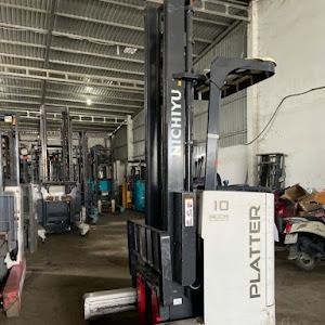 Xe nâng điện đứng lái 1 tấn Nichiyu FBR10-85B, 4.5m