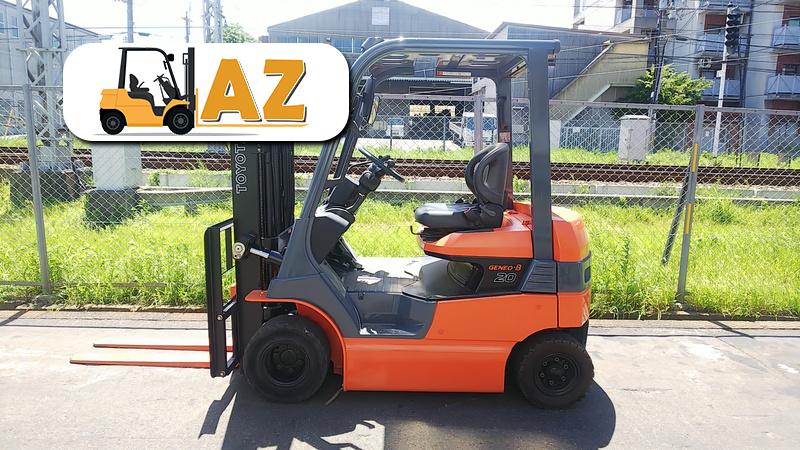 Xe nâng Điện 2 Tấn TOYOTA 7FB20 chiều cao nâng 3m