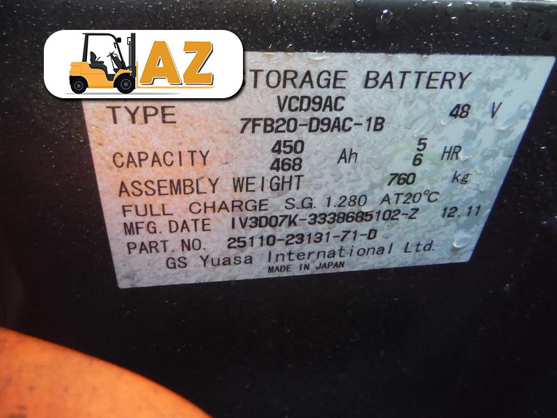 Ắc Quy Xe Nâng GS Yuasa VCD9AC (450Ah) / VSD9AC (475Ah)