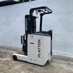 Xe nâng điện đứng lái 1.4 tấn Nichiyu FBR14-H80B-300, nang cao 3m