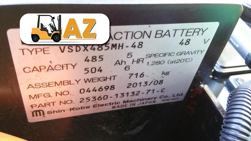 Xe nâng Điện 1.8 Tấn TOYOTA 7FB18 chiều cao nâng 3m