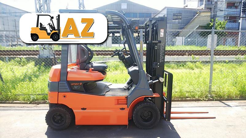 Xe nâng Điện 2 Tấn TOYOTA 7FB20 chiều cao nâng 3m