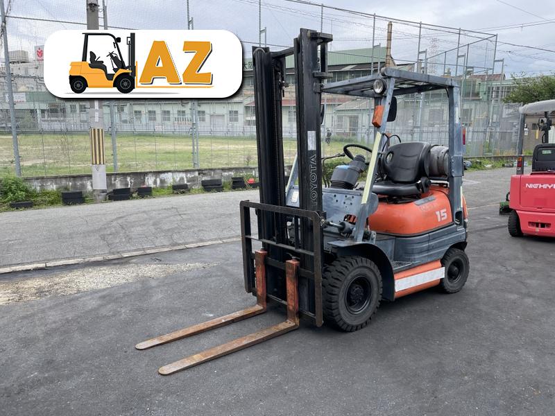 Xe nâng xăng gas 1.5 tấn Toyota 6FG15 - Chi tiết