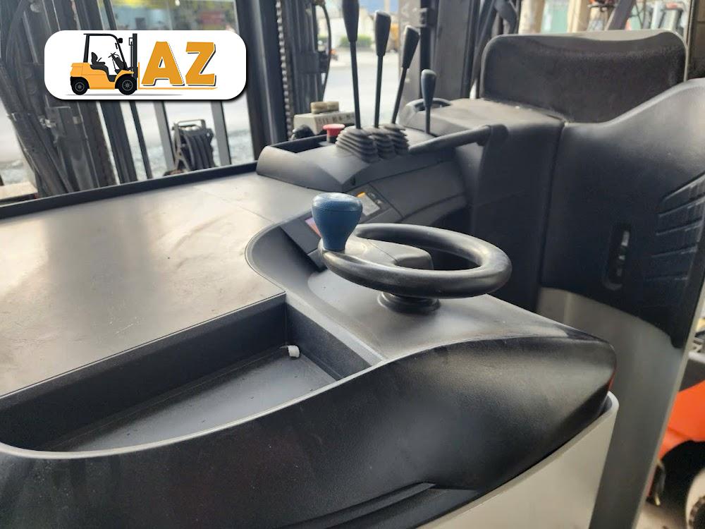 Xe nâng điện đứng lái 1.5 tấn Nichiyu FBR15-80B, 4.3m - Vận hành