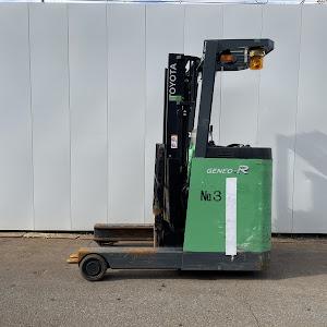 Xe nâng điện đứng lái 1.8 Tấn Toyota 7FBR18 chiều cao nâng 3.3m