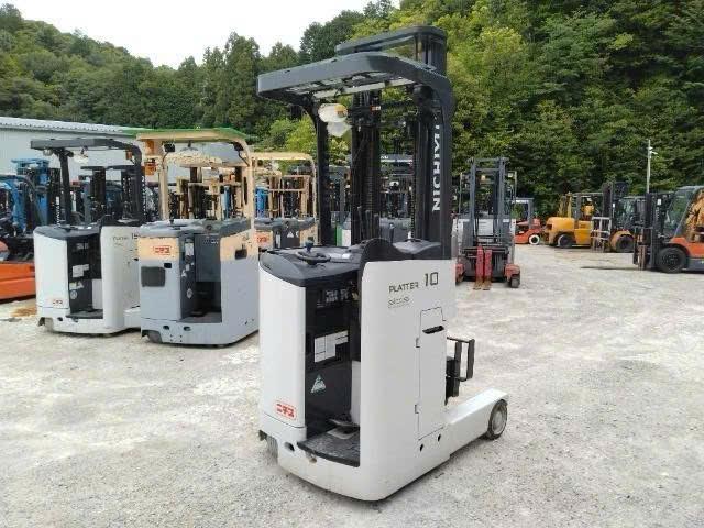 Xe nâng điện đứng lái 1 tấn Nichiyu FBR10N-80-400, nâng cao 4m