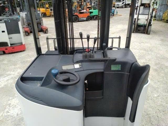 Xe nâng điện đứng lái 1 tấn Nichiyu FBR10N-80-400, nâng cao 4m